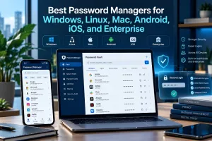 A comparison of the best password managers in 2026 for Windows, Mac, Linux, Android, iOS, families, and enterprise users.