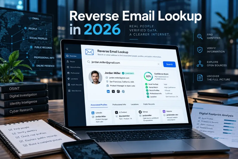 Reverse email lookup guide for investigating and verifying an unknown email sender