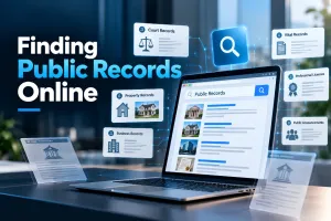 Finding public records online using official government databases