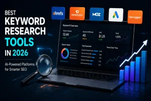 Comparison of AI-powered keyword research tools and SEO platforms for finding keywords, analyzing search intent, and improving rankings
