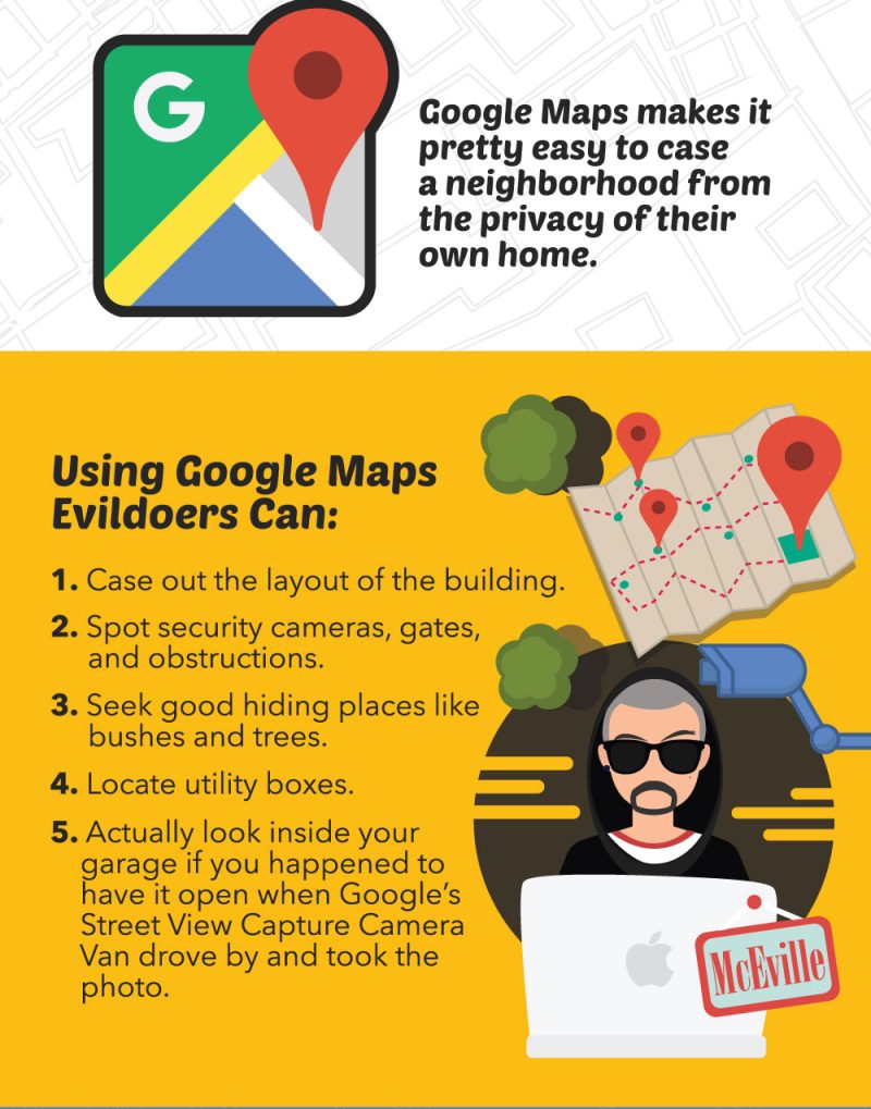 How To Hide Your House From Google Maps [Infographic] - AOFIRS