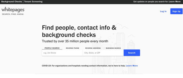whitepages