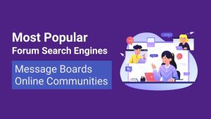 Forum search engines helping users discover discussions message boards online communities and niche conversations