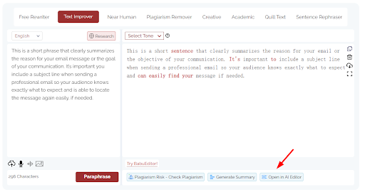 Quickly Rewrite Your Content With The Best AI-Supported Paraphrasing ...
