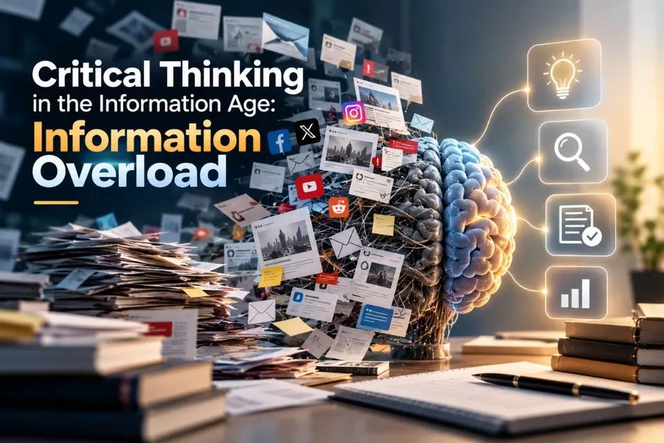 Critical thinking and information overload in the digital age