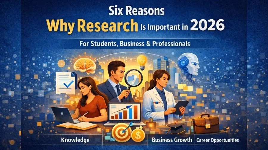 Six Powerful Reasons Why Research Is Important in 2026 (For Students, Businesses & Professionals)