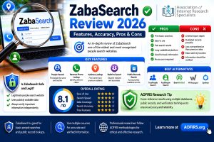 ZabaSearch Review 2026: Accuracy, Features, Safety & Best Alternatives
