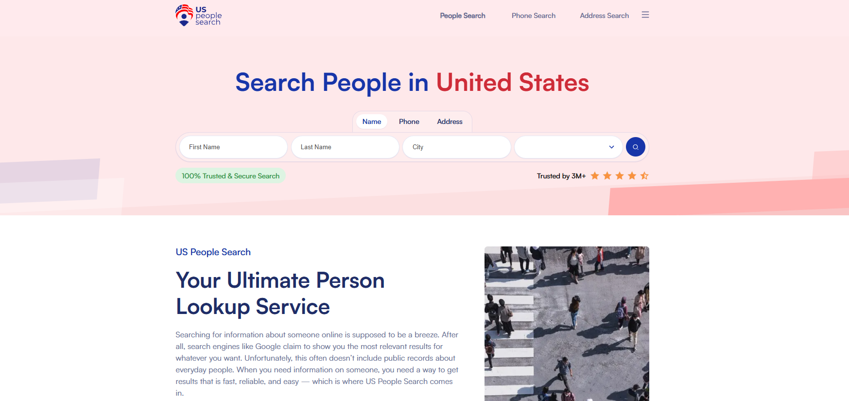 USPeopleSearch - Best for Quick Public Record Summaries