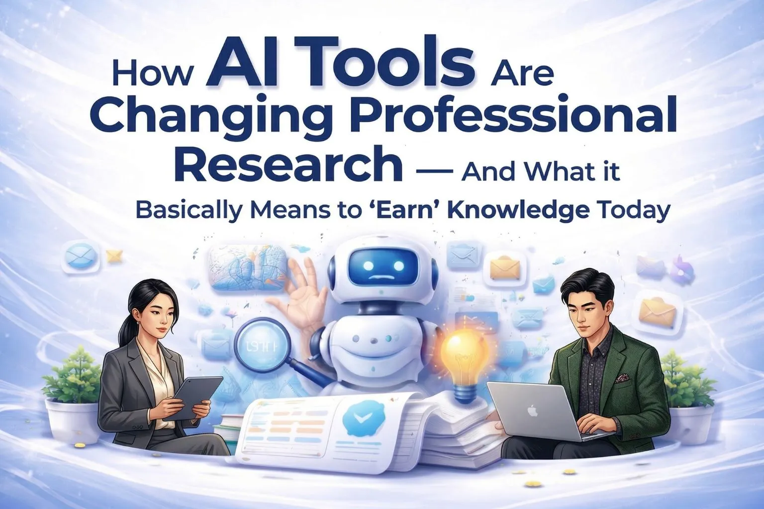 Learn how AI Tools Are Transforming Professional Research Workflows