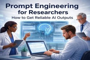 AI research tools and prompt engineering process to get accurate and reliable outputs.