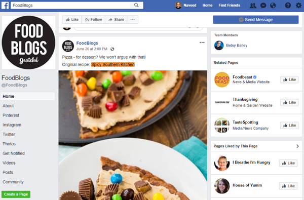 Facebook profile used in social media background check showing posts, activity, and engagement for OSINT investigation