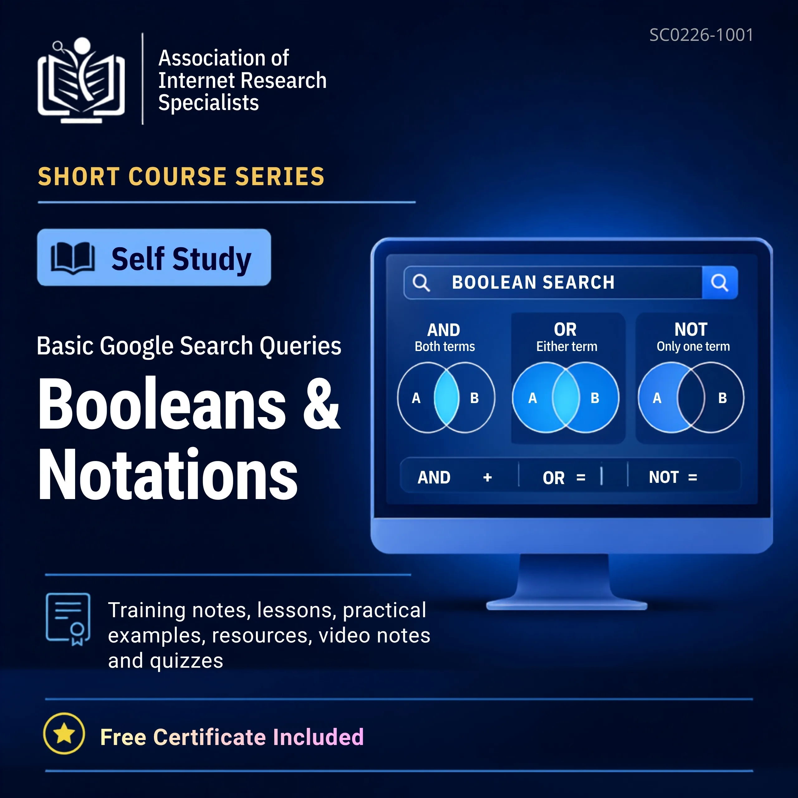 Booleans & Notations