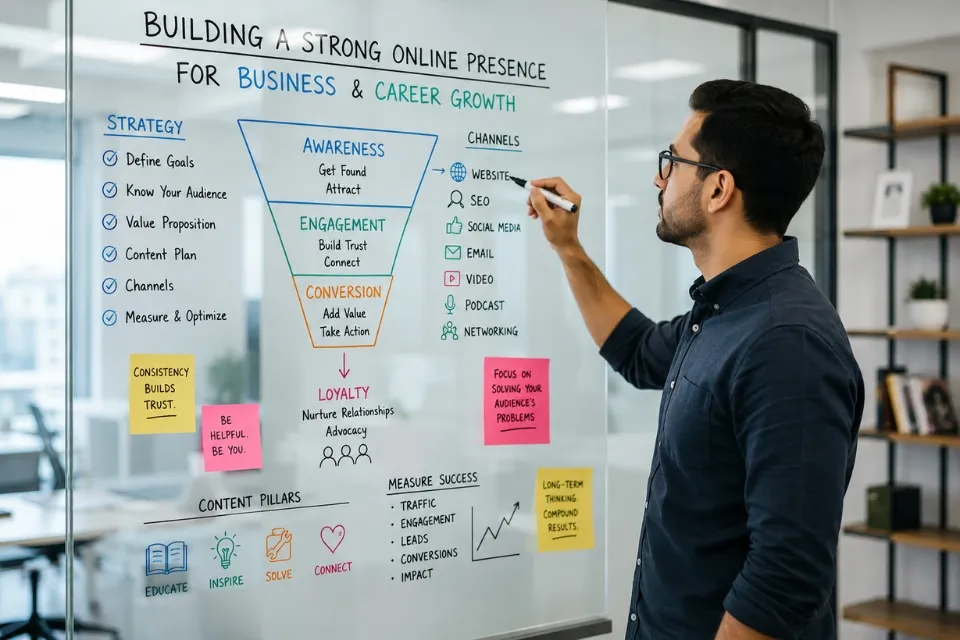 Researching and Building a Strong Online Presence