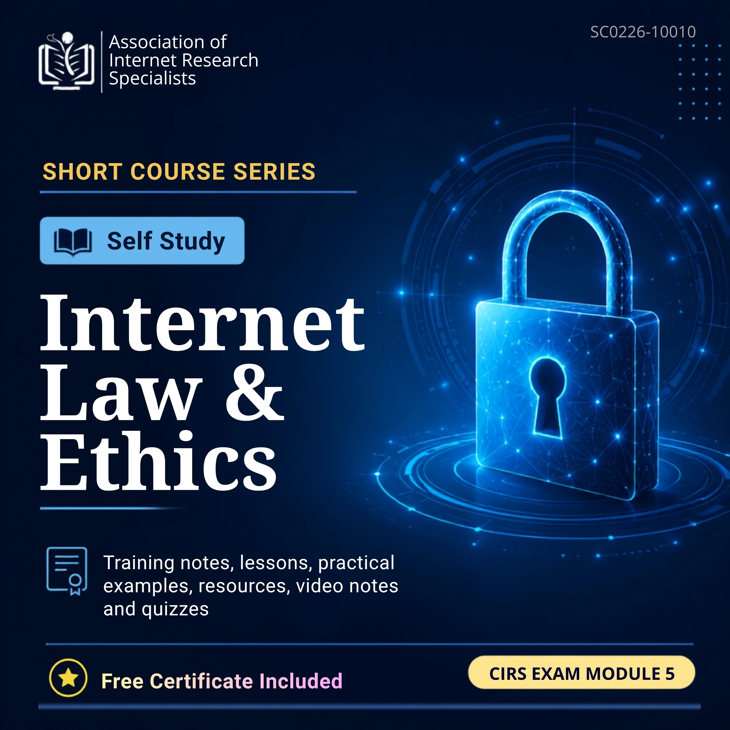 Internet Law & Ethics