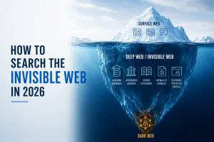 Guide to invisible web search techniques to find hidden online databases and deep web resources