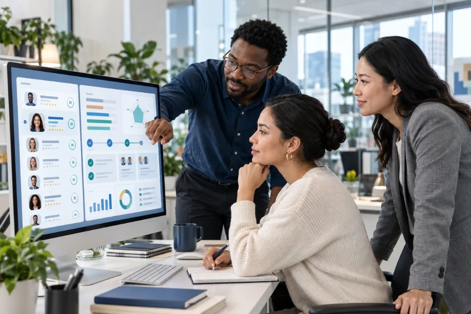 AI recruiting software for candidate sourcing, screening, and talent acquisition