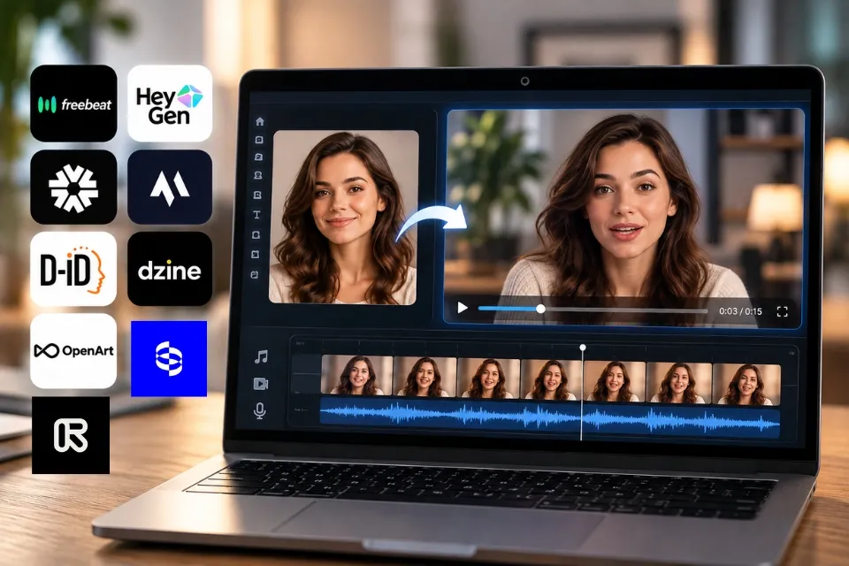 9 best AI tools to lip sync a photo to music with AI in 2026