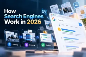 How search engines work in 2026 from crawling and indexing to ranking and AI search
