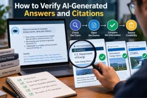 How to verify AI-generated answers and citations using a research verification workflow